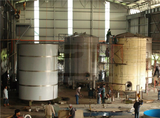 Process Storage Tank for Dutch Lady Vietnam